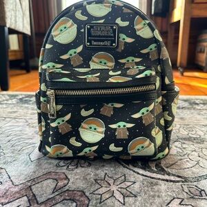 Loungefly Star Wars Mini Backpack baby yoda grogu